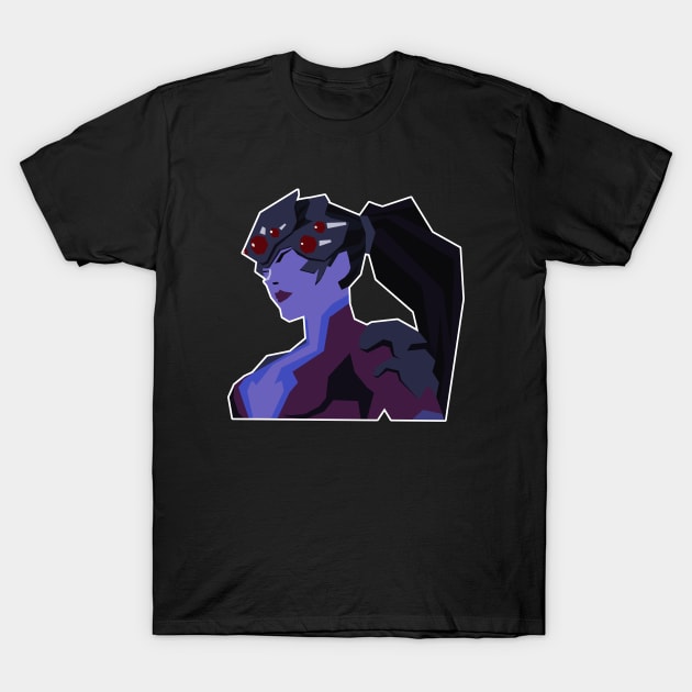 WidowMaker Graffiti T-Shirt by JamesCMarshall